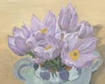 Painting of my mother's crocus bouquet